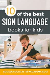 Image result for Sign Language Books for Kids