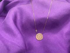 Image result for Diamond Initial Necklace