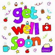 Image result for Get Well Soon Clip Art Simple