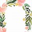 Image result for Floral Border Template