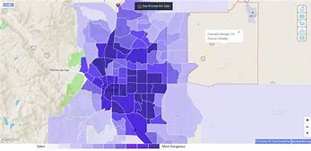 Image result for Colorado Springs Crime Map