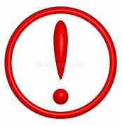 Image result for Red Exclamation Icon