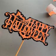 Image result for Halloween Cake Topper SVG