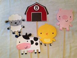 Image result for Farm Animal Cutouts