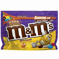 Image result for Dark Chocolate M&M Candy