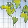 Image result for North and South Pole On Mercator Projection