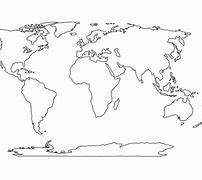 Image result for Blank World Map with Lines of Latitude