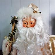 Image result for Vintage Santa Christmas Tree Toppers