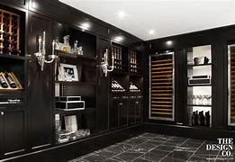 Image result for Wine Cellar Dark Wood