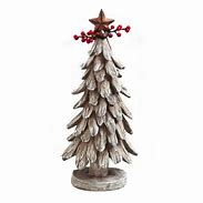 Image result for Red White Tabletop Tree