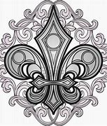 Image result for Fleur De Lis Decal