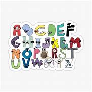 Image result for Lowercase Alphabet Stickers