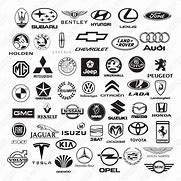 Image result for Black and White Car Logo Print