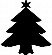 Image result for Pine Tree Silhouette Green