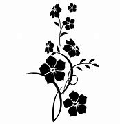 Image result for White Flower Wall Decals