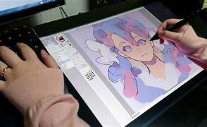 Image result for Anime Digital Art Tablet