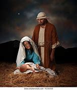 Image result for Mary and Joseph Manger Scene