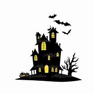 Image result for Halloween Haunted House Clip Art