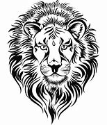 Image result for Lion Head Vector Art