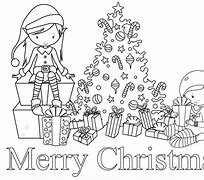 Image result for Christmas Tree Coloring Pages