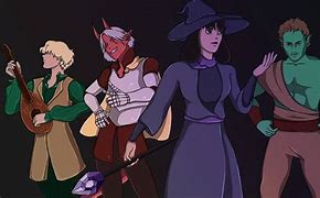 Image result for Dnd Party Art Cute