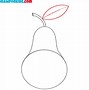 Image result for Pear Shape Sketch