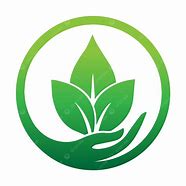 Image result for Logo with Green Leaf and Stem