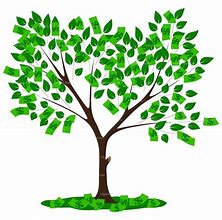 Image result for Money Tree Clip Art Black and White