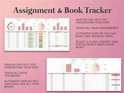 Image result for Assignment Tracker Worksheet