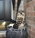 Image result for Cool Outdoor Halloween Decorations