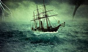 Image result for Old Ship in Storm