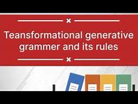 Image result for Transformational Rules Chomsky