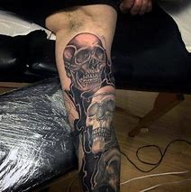 Image result for Skull Arm Tattoos