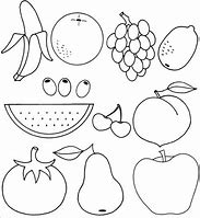 Image result for Fruit Color Pages