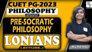 Image result for pre-Socratic Philosophy