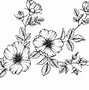 Image result for Transparent Drawing Brown Flowers