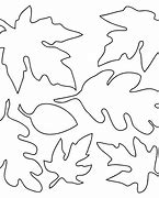 Image result for Fall Leaf Pattern Template