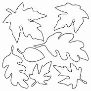 Image result for Fall Leaf Shapes Printable