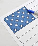 Image result for American Flag Craft Template