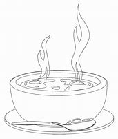 Image result for alphabet soup clip art black and white