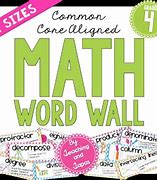 Image result for 4th Grade Word Wall