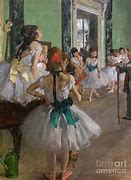 Image result for Edgar Degas Dancing Class