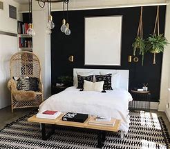 Image result for Black and White Combination for Room