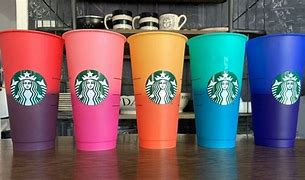 Image result for Starbucks Cup Different Colors