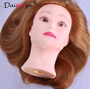 Image result for Mannequin Head with Real Hair