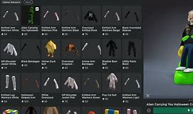 Image result for Roblox Avatar Items