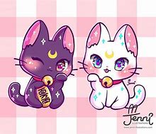 Image result for Cute Kitten Coloring Pages Kawaii