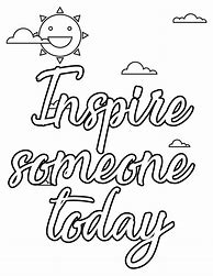 Image result for Inspire Coloring Pages