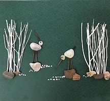 Image result for Pebble Art Birds