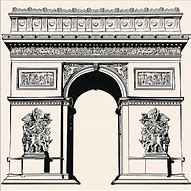 Image result for Arc De Triomphe Cartoon